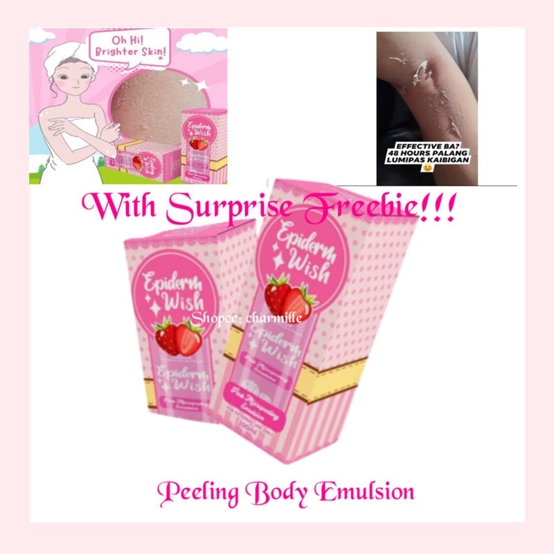 PSPH Epidermis Wish Pink Micropeeling Emulsion 200ml (EXP 08/2023) - La Belleza AU Skin & Wellness