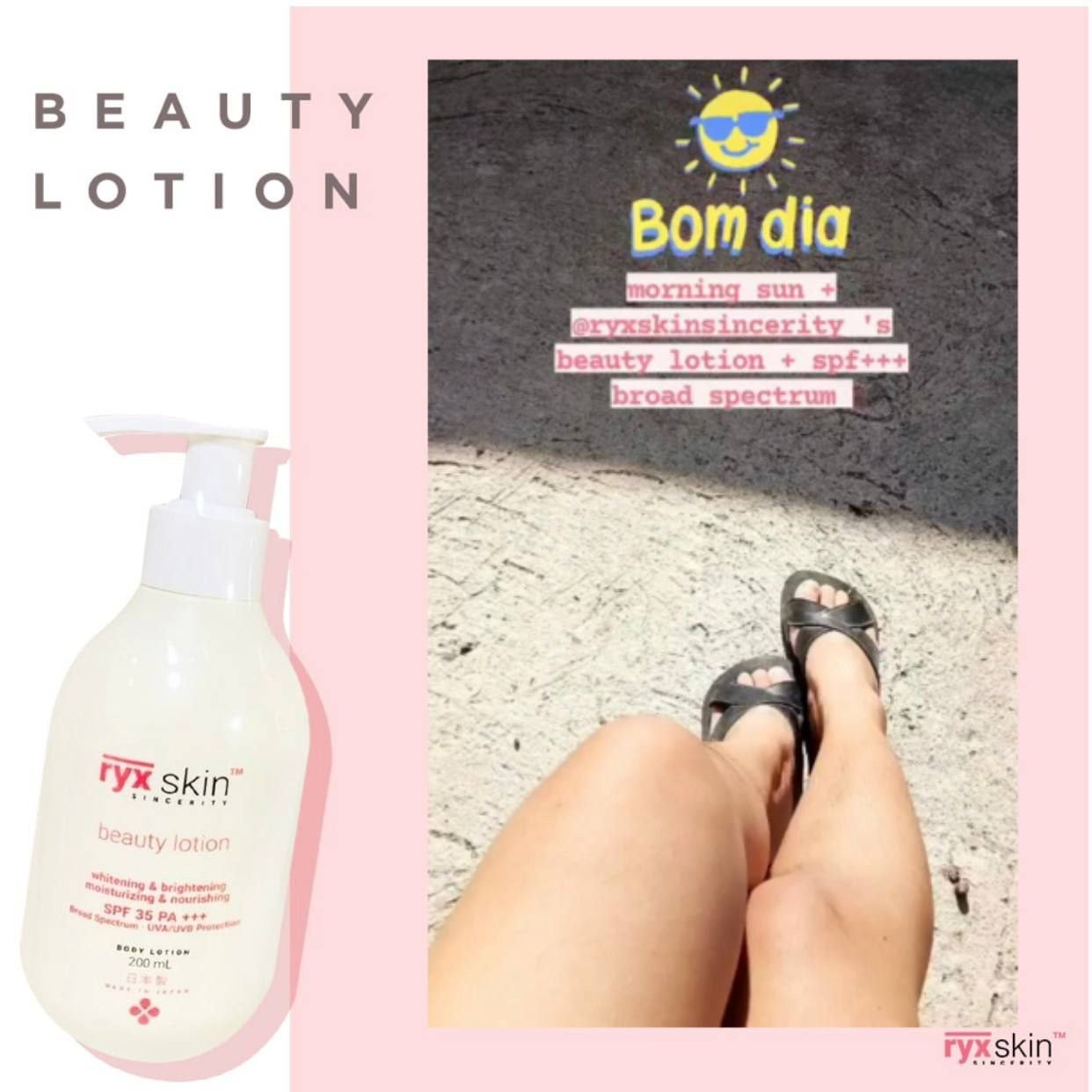 Beauty Lotion 200ml (New Bottle-Matte White) - La Belleza AU Skin & Wellness