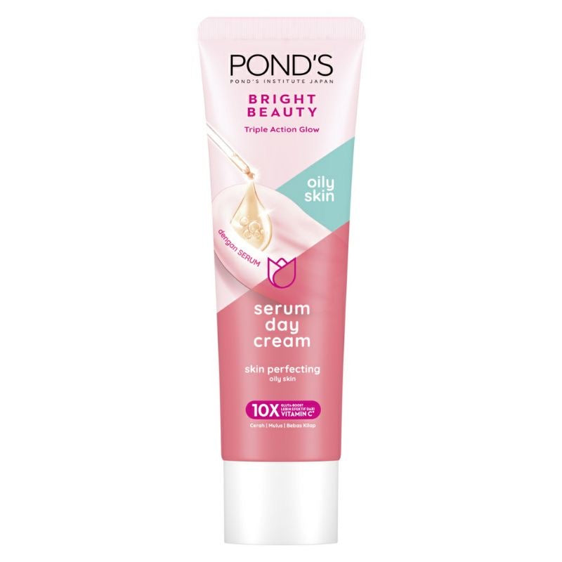 Ponds Bright Serum Day Cream for Oily Skin 40g - La Belleza AU Skin & Wellness