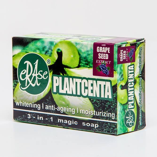 ERASE Plantcenta Whitening Anti-Ageing Moisturizing Soap 135g - La Belleza AU Skin & Wellness