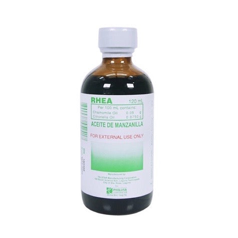 RHEA Aceite De Manzanilla 120ml - La Belleza AU Skin & Wellness