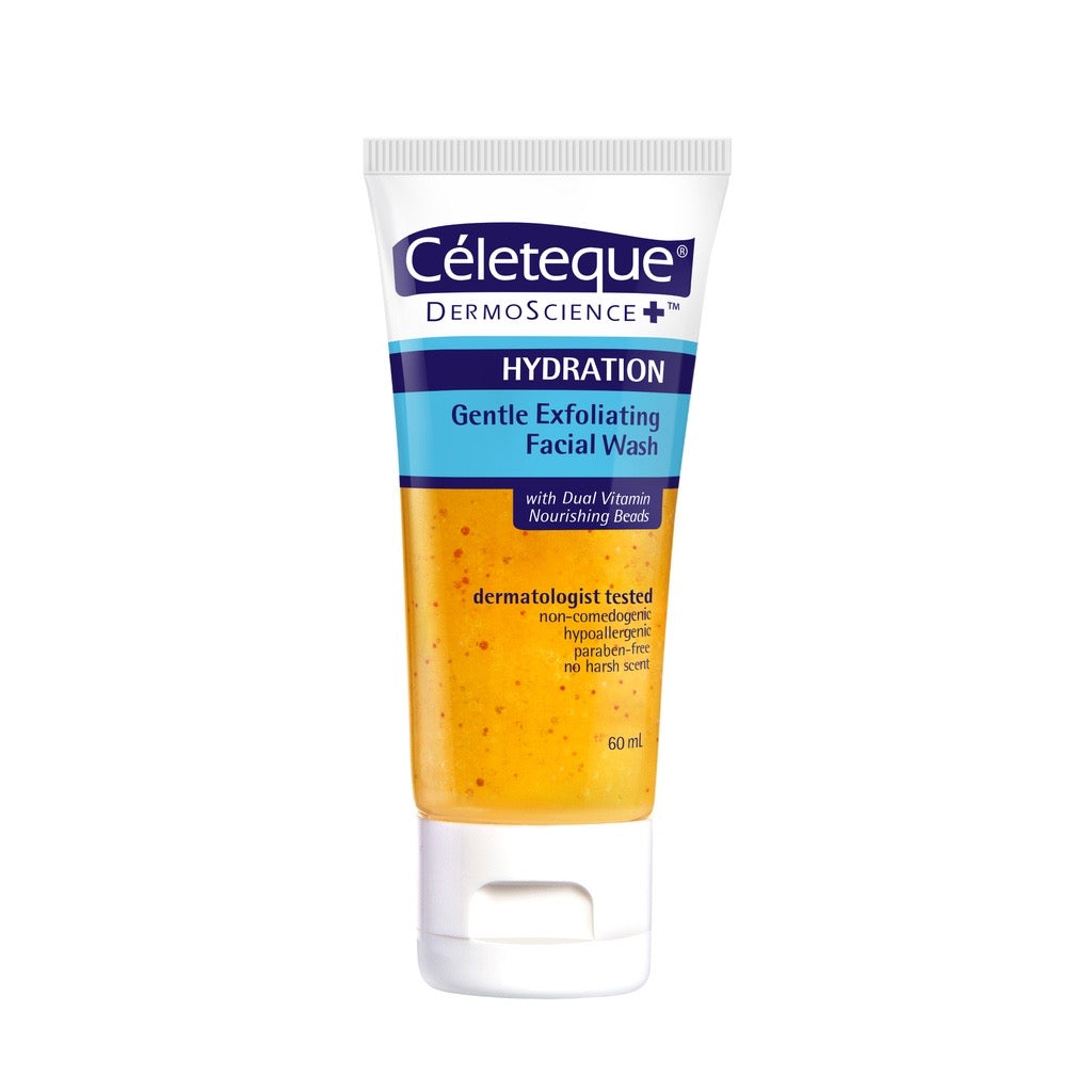 Celeteque Dermoscience Hydration Gentle Exfoliating Facial Wash 100ml - La Belleza AU Skin & Wellness