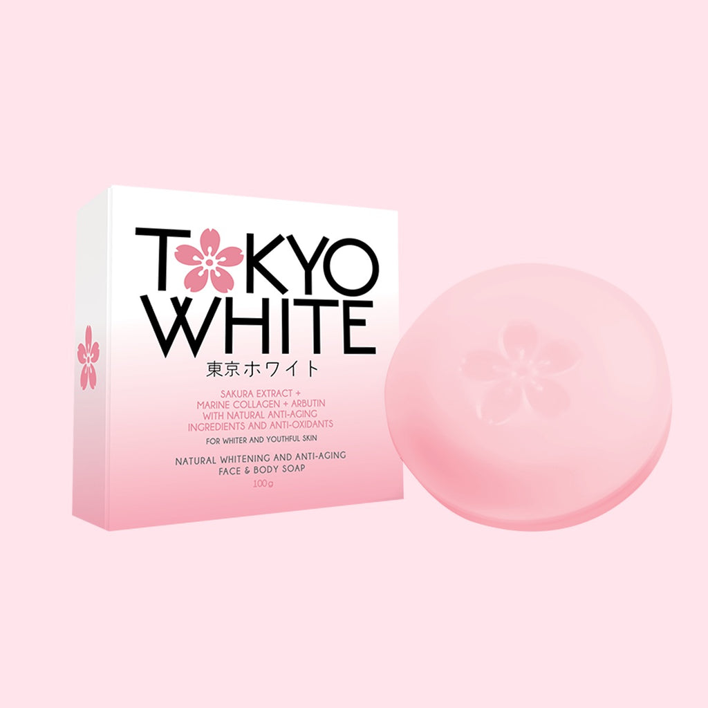 Tokyo White Natural Whitening and Anti-Aging Face & Body Soap 100g - La Belleza AU Skin & Wellness