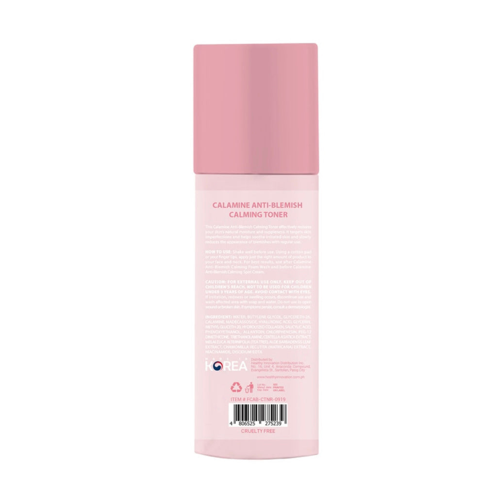 Calamine Anti Blemish Calming Toner 150ml - La Belleza AU Skin & Wellness