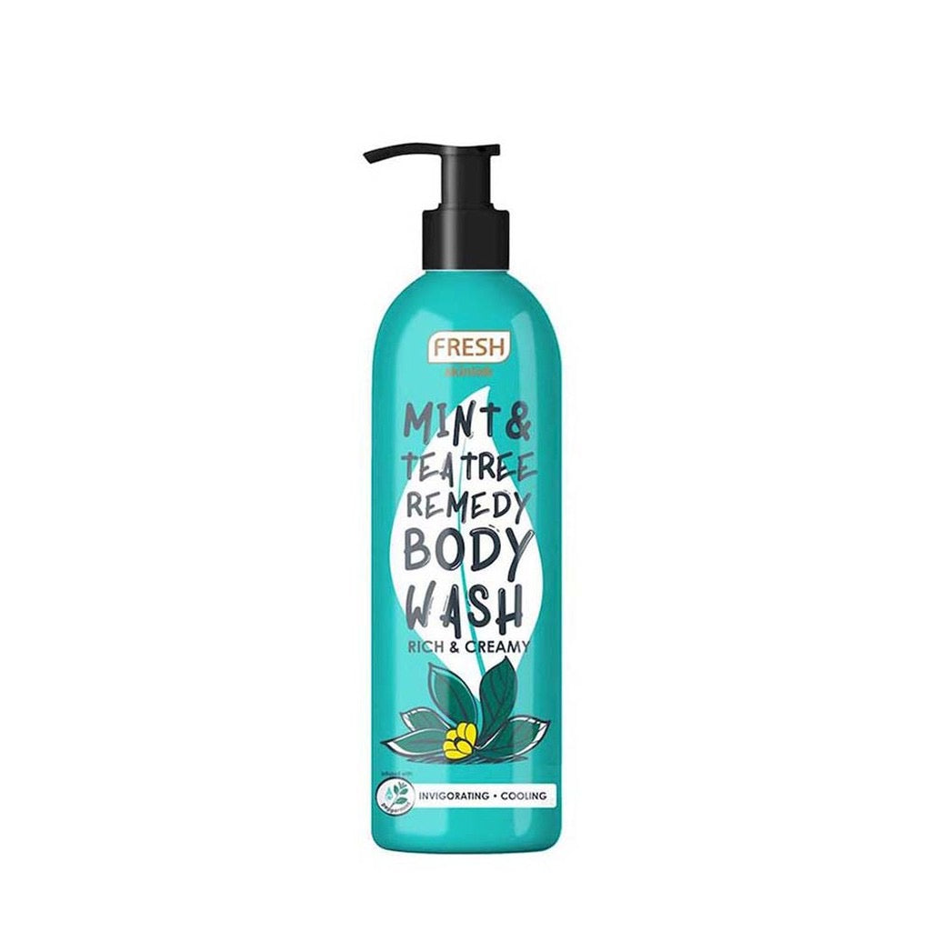 Fresh Skinlab Mint & Tea Tree Body Wash 250ml - La Belleza AU Skin & Wellness