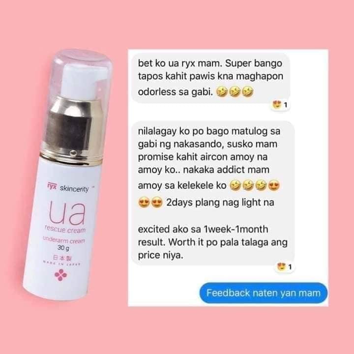 UA Rescue Cream 30ml - La Belleza AU Skin & Wellness