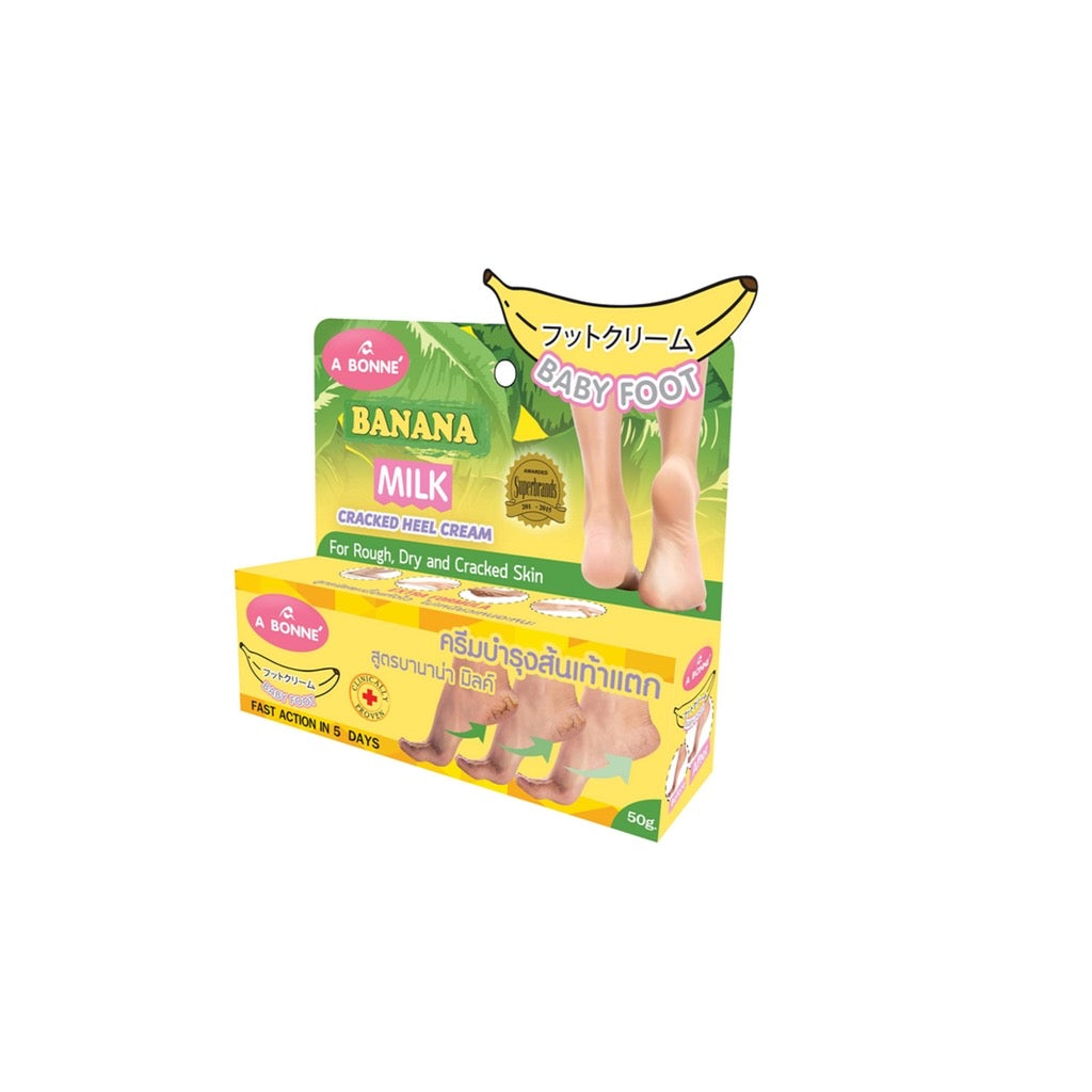 Banana Milk Cracked Heel Cream 50g - La Belleza AU Skin & Wellness