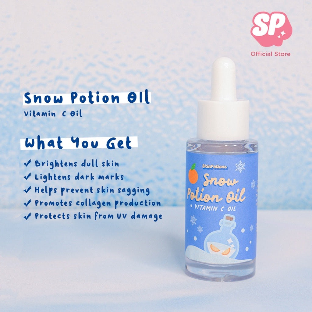 SkinPotions Snow Potion Oil - Potent Vitamin C Oil - La Belleza AU Skin & Wellness