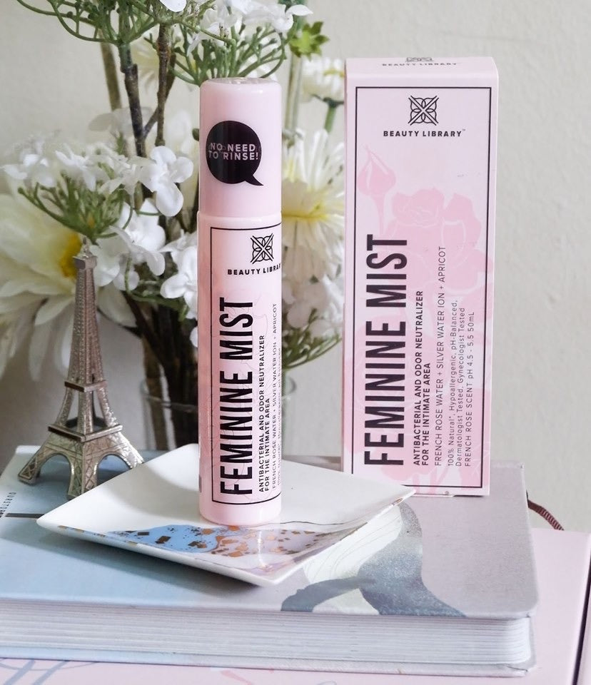 Beauty Library Feminine Mist in French Rose 30ml - La Belleza AU Skin & Wellness