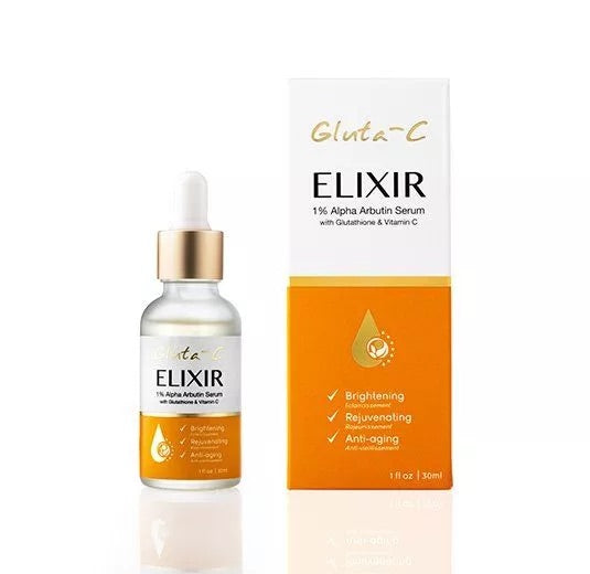 Gluta-C ELIXIR 1% Alpha Arbutin Serum 30ml - La Belleza AU Skin & Wellness