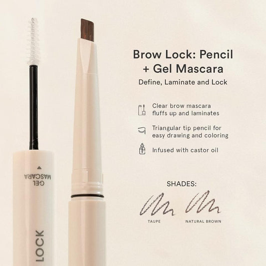 BLK Day Dream Brow Lock Pencil + Gel Mascara - La Belleza AU Skin & Wellness