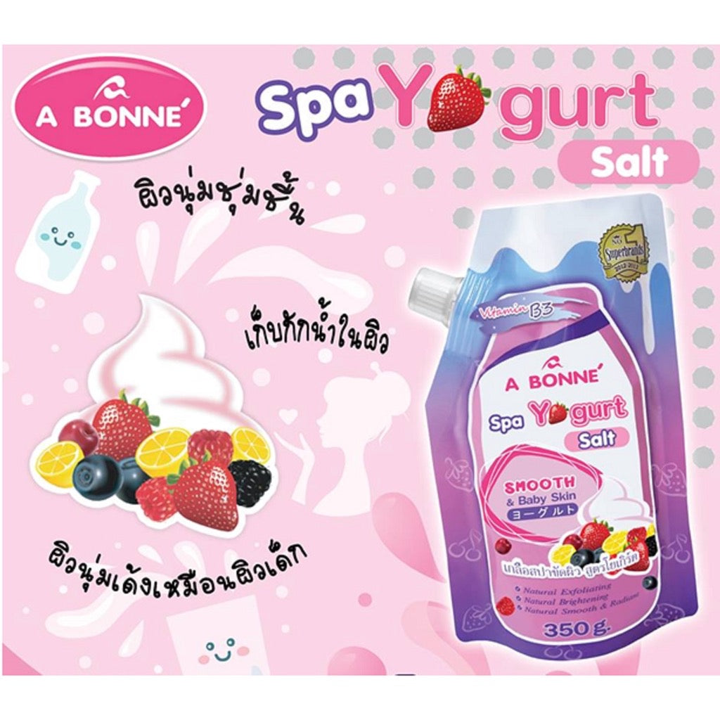 Spa Yogurt Salt 350G - La Belleza AU Skin & Wellness