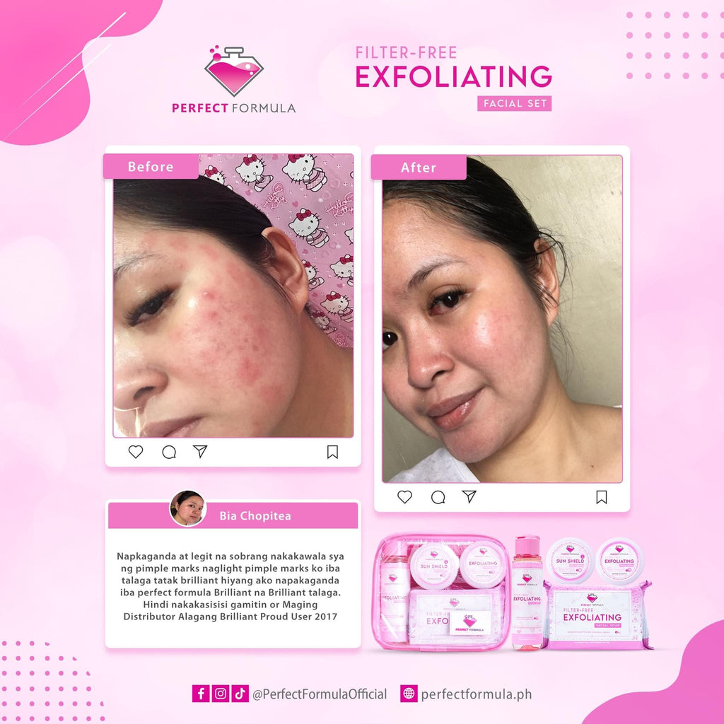 Perfect Formula Exfoliating Facial Set - La Belleza AU Skin & Wellness