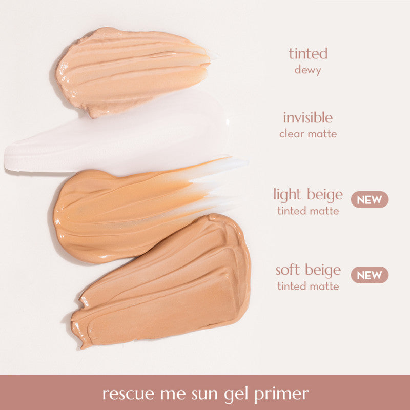 Happy Skin Rescue Me Tinted Matte Sun Gel Primer Broad Spectrum Spf40  40ml - La Belleza AU Skin & Wellness