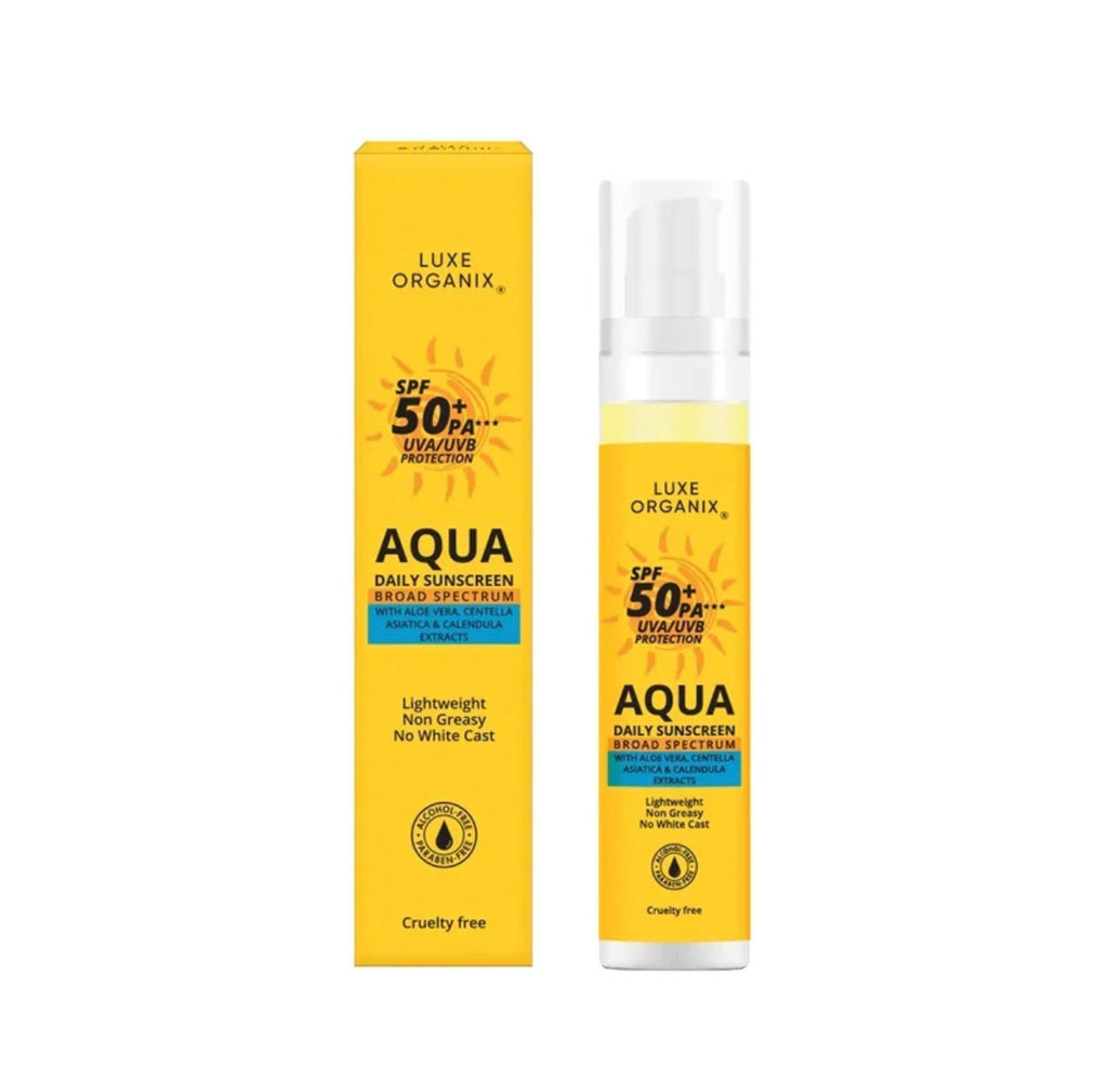 Aqua Daily Sunscreen SPF 50+ PA*** UVA/UVB Protection 50ml - La Belleza AU Skin & Wellness