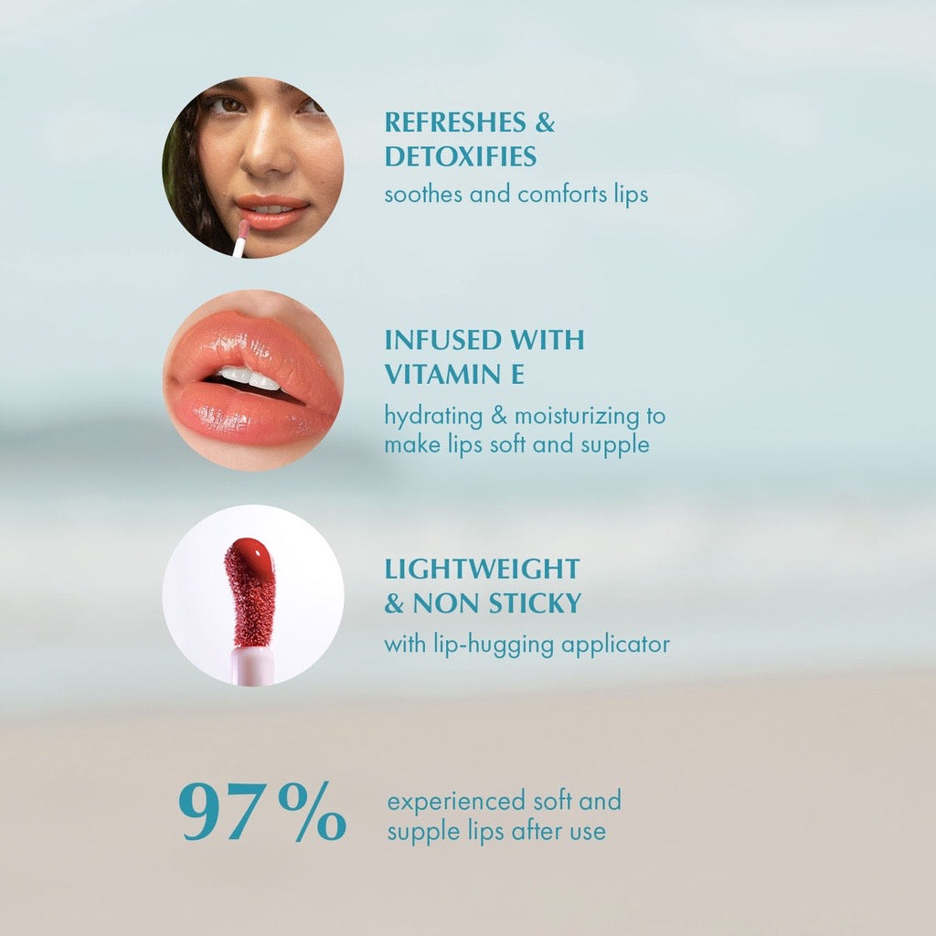 BLK Cosmetics Fresh Soaked Lip Treatment Oil - La Belleza AU Skin & Wellness