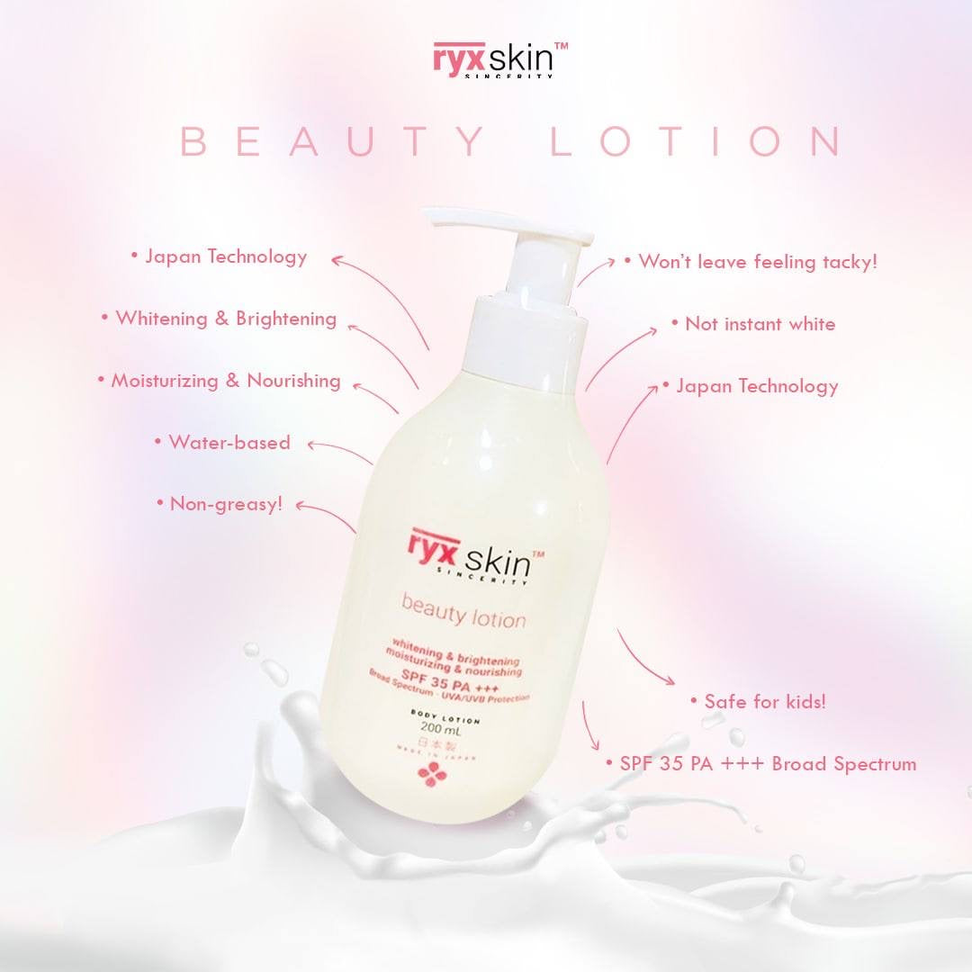 Beauty Lotion 200ml (New Bottle-Matte White) - La Belleza AU Skin & Wellness