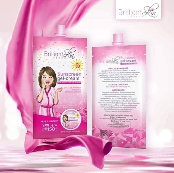 Brilliant Skin Sunscreen Gel-Cream SPF30 50g - La Belleza AU Skin & Wellness