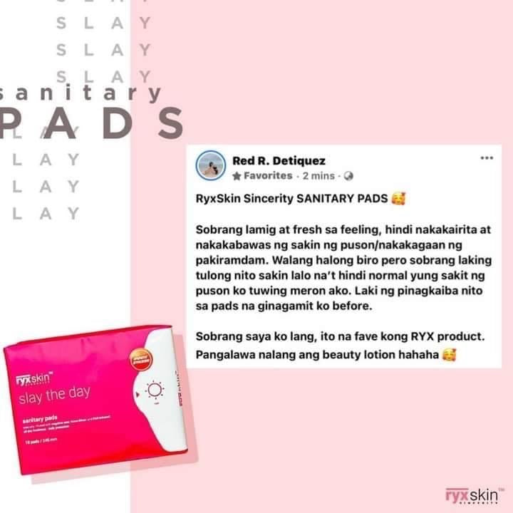 Slay The Day Sanitary Pads - La Belleza AU Skin & Wellness