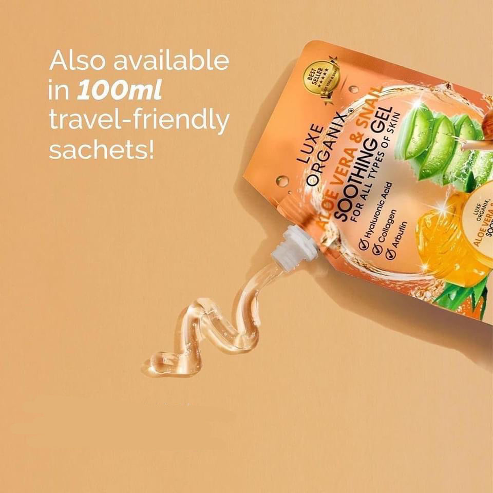 Aloe Vera & Snail Soothing Gel Sachet - La Belleza AU Skin & Wellness