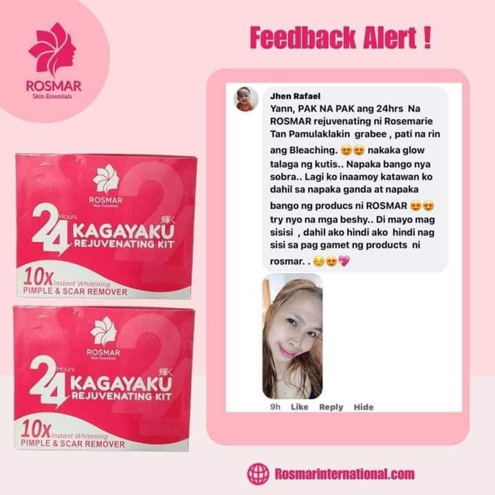 Rosmar Kagayaku Rejuvenating Set - La Belleza AU Skin & Wellness