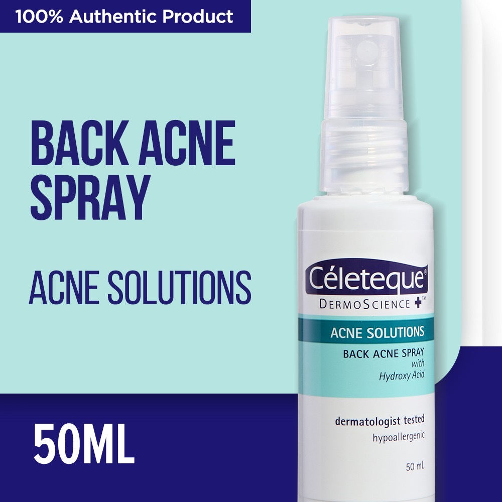 Celeteque Acne Solutions Back Acne Spray 50ml - La Belleza AU Skin & Wellness