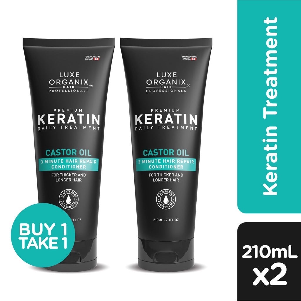 B1T1 Luxe Organix Premium Keratin Daily Hair Treatment - La Belleza AU Skin & Wellness