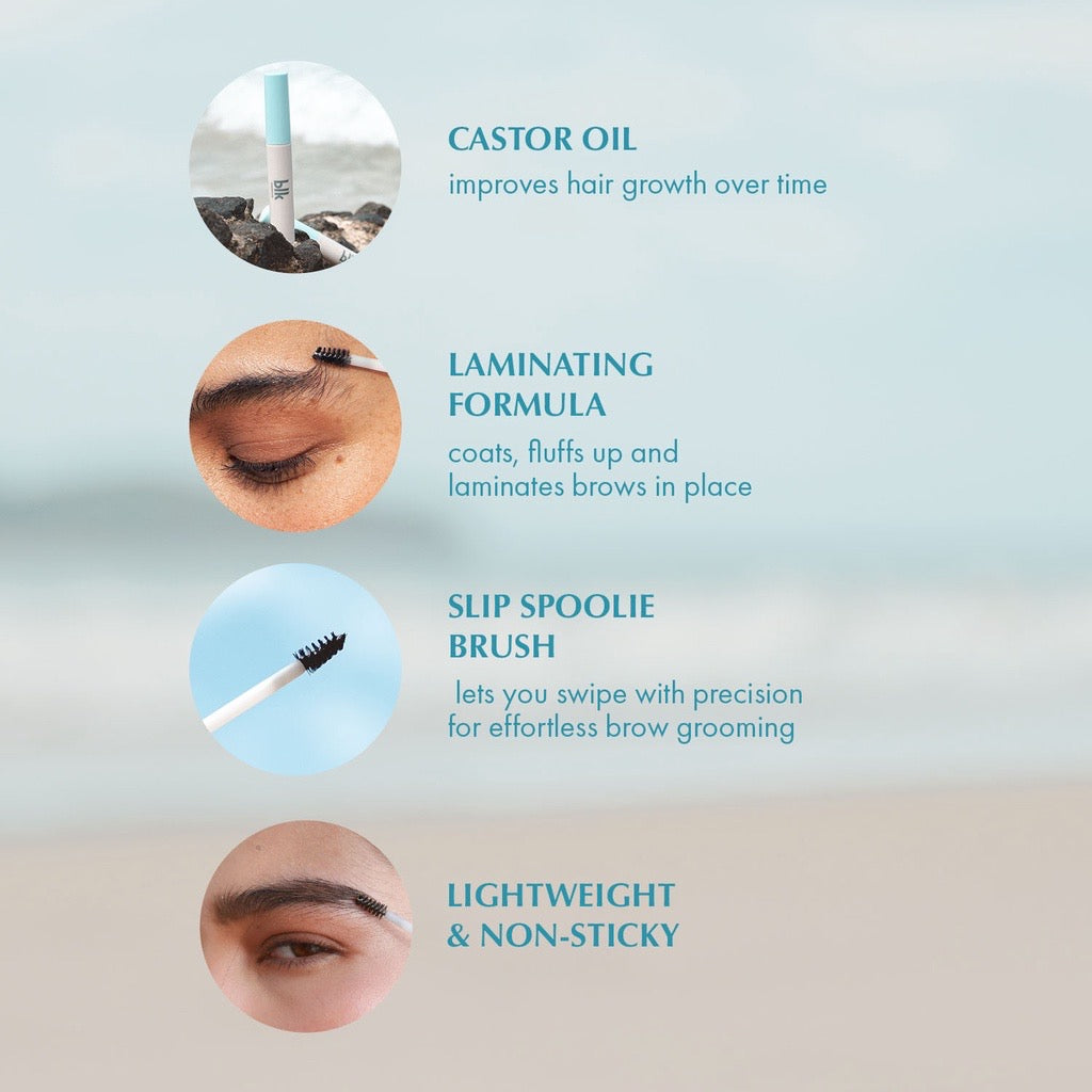BLK Cosmetics Brow Lock Mascara - La Belleza AU Skin & Wellness