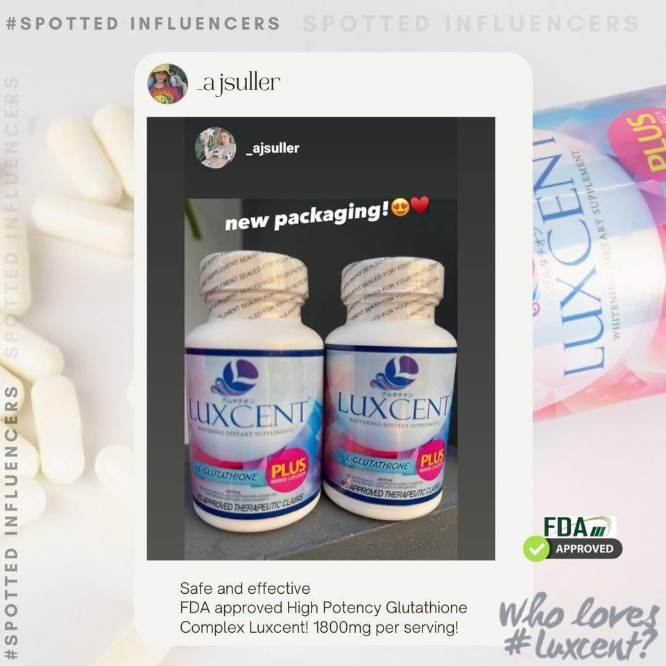 Luxcent Luminous Caps L-Glutathione Plus Marine Collagen (New Packaging) - La Belleza AU Skin & Wellness
