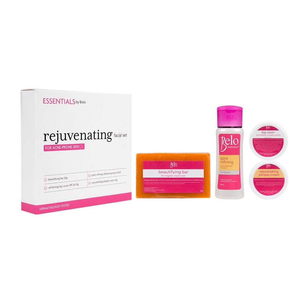 Essentials By Belo Rejuvenating Facial Set - La Belleza AU Skin & Wellness