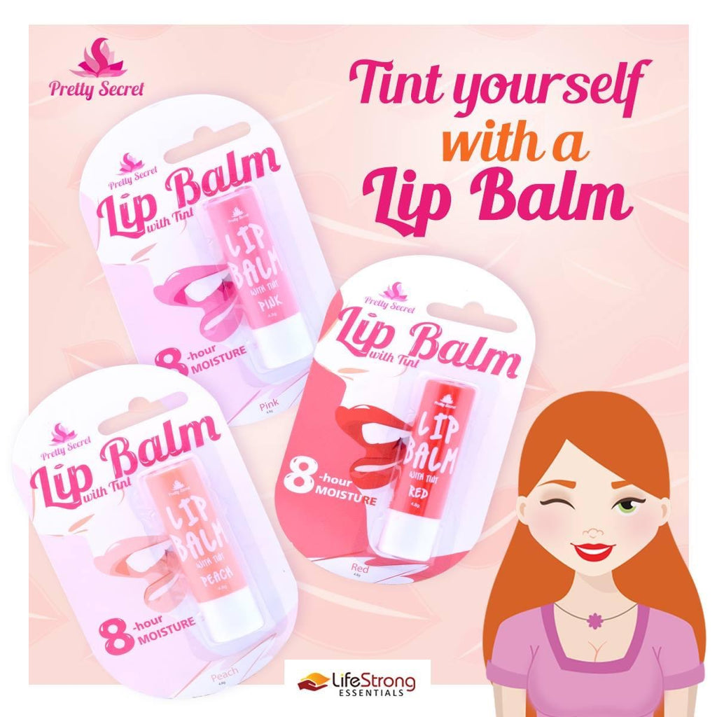 Pretty Secret Lip Balm with Tint 4.8g - La Belleza AU Skin & Wellness