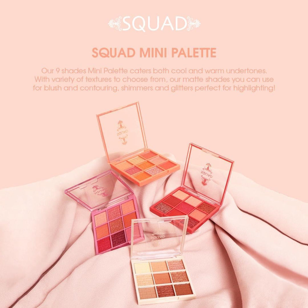 Squad Cosmetics Mini Eyeshadow Palette - La Belleza AU Skin & Wellness