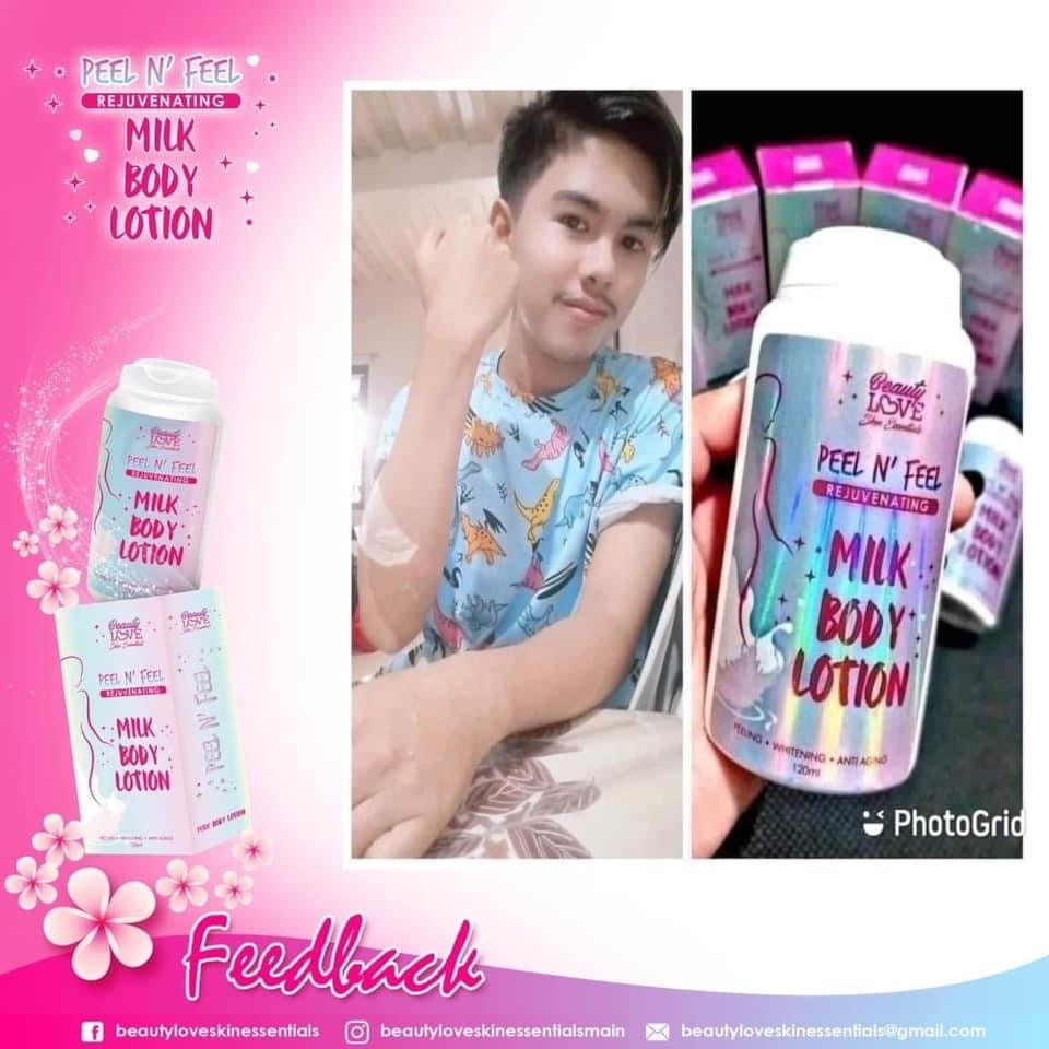 Beauty Love Peel N Feel Milk Body Lotion 120ml - La Belleza AU Skin & Wellness