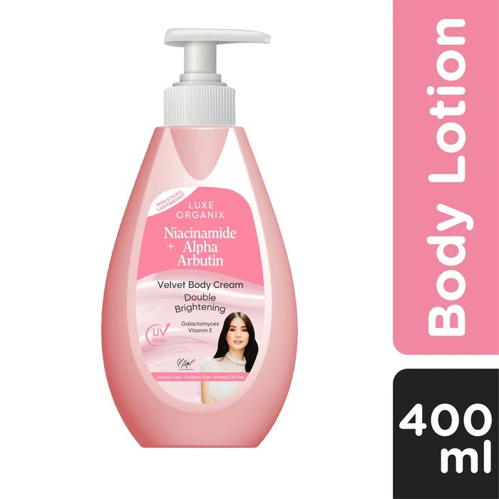 Luxe Organix Velvet Body Cream 400ml - La Belleza AU Skin & Wellness
