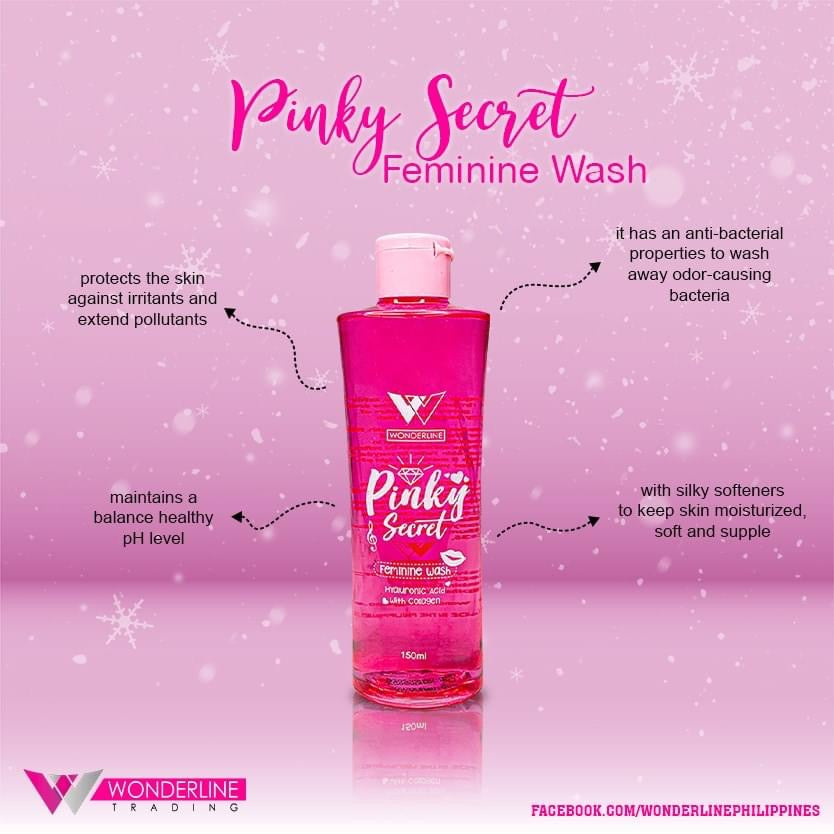 Pinky Secret Feminine Wash 150ml - La Belleza AU Skin & Wellness