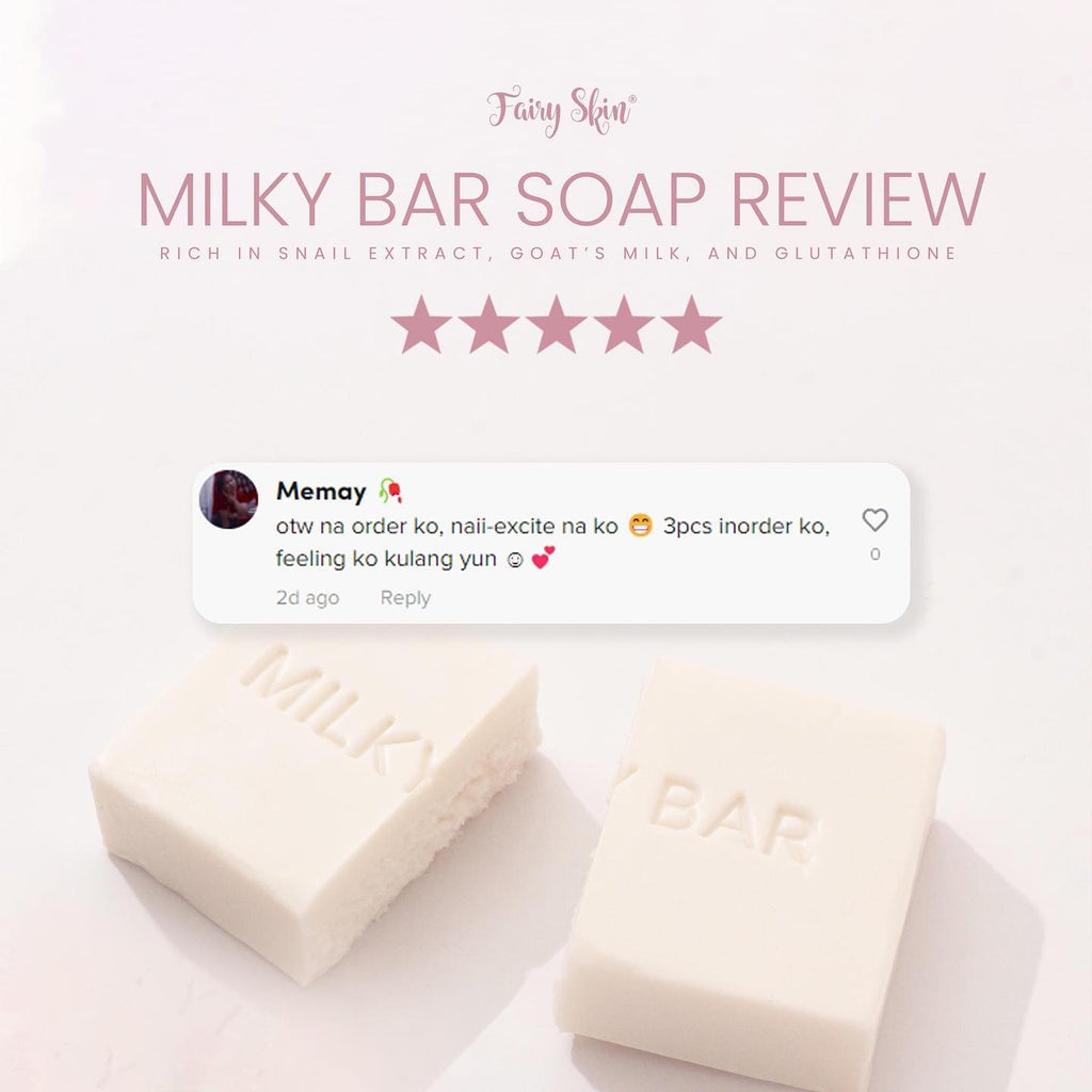 Fairy Skin Milky Bar Soap - La Belleza AU Skin & Wellness