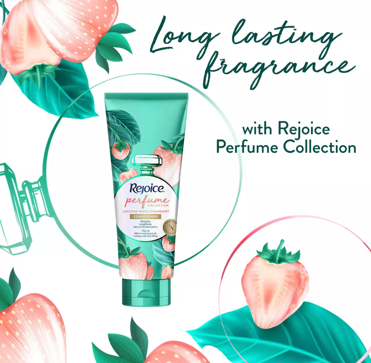 Rejoice Conditioner White Strawberry 320ml - La Belleza AU Skin & Wellness