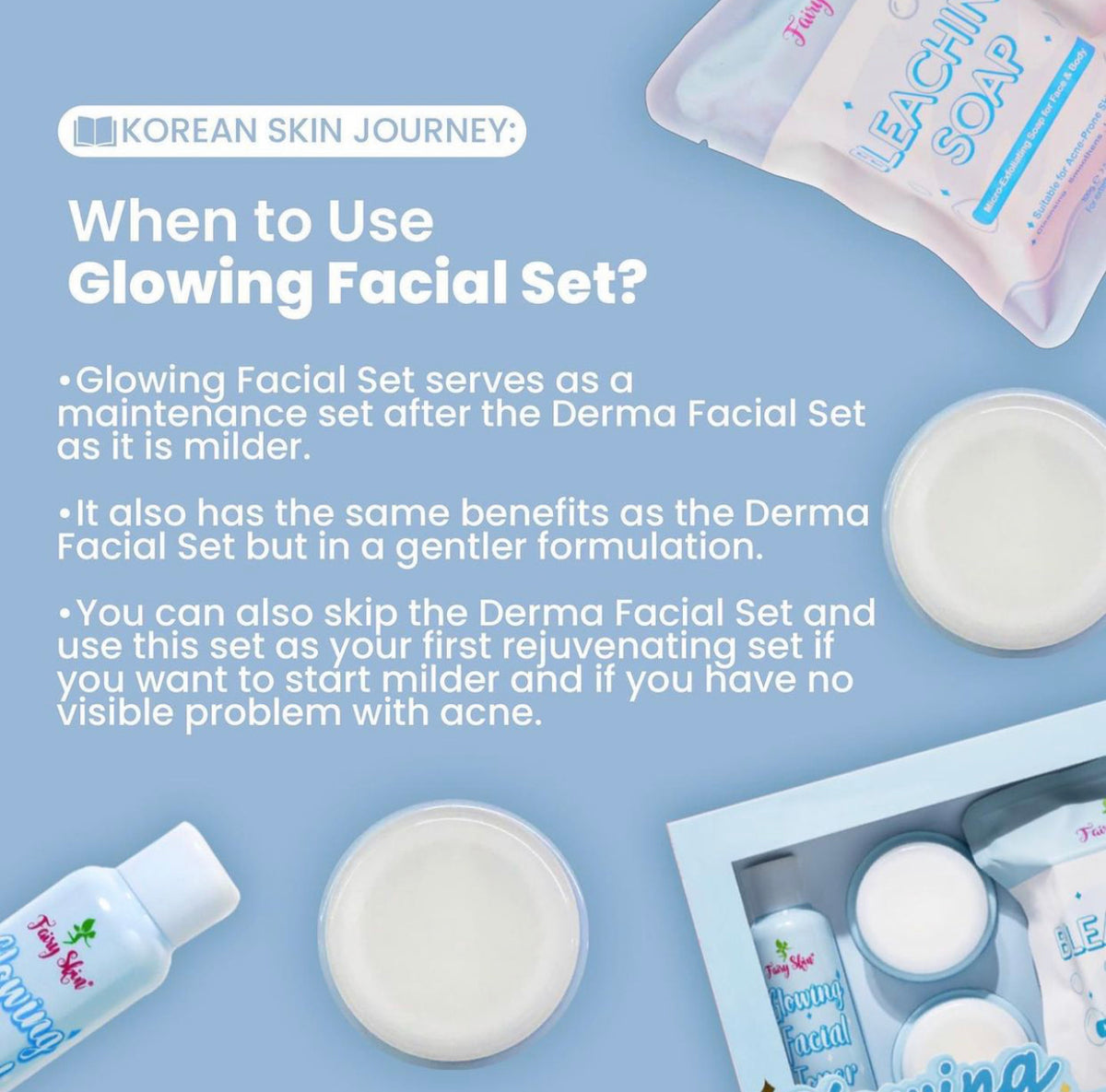 Fairy Skin Glowing Set (New Packaging) - La Belleza AU Skin & Wellness