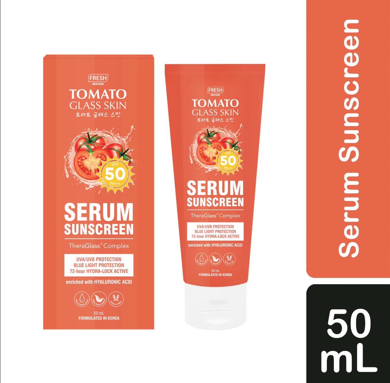 Fresh Skinlab Serum Sunscreen SPF 50 PA++ 50ml - La Belleza AU Skin & Wellness