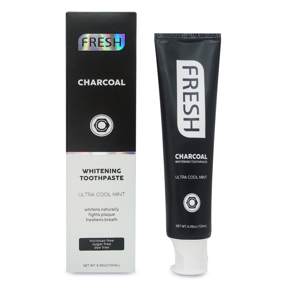 Fresh Charcoal Whitening Toothpaste 120ml - La Belleza AU Skin & Wellness