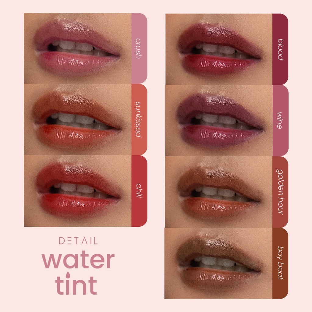 Detail Cosmetics Water Tint - La Belleza AU Skin & Wellness