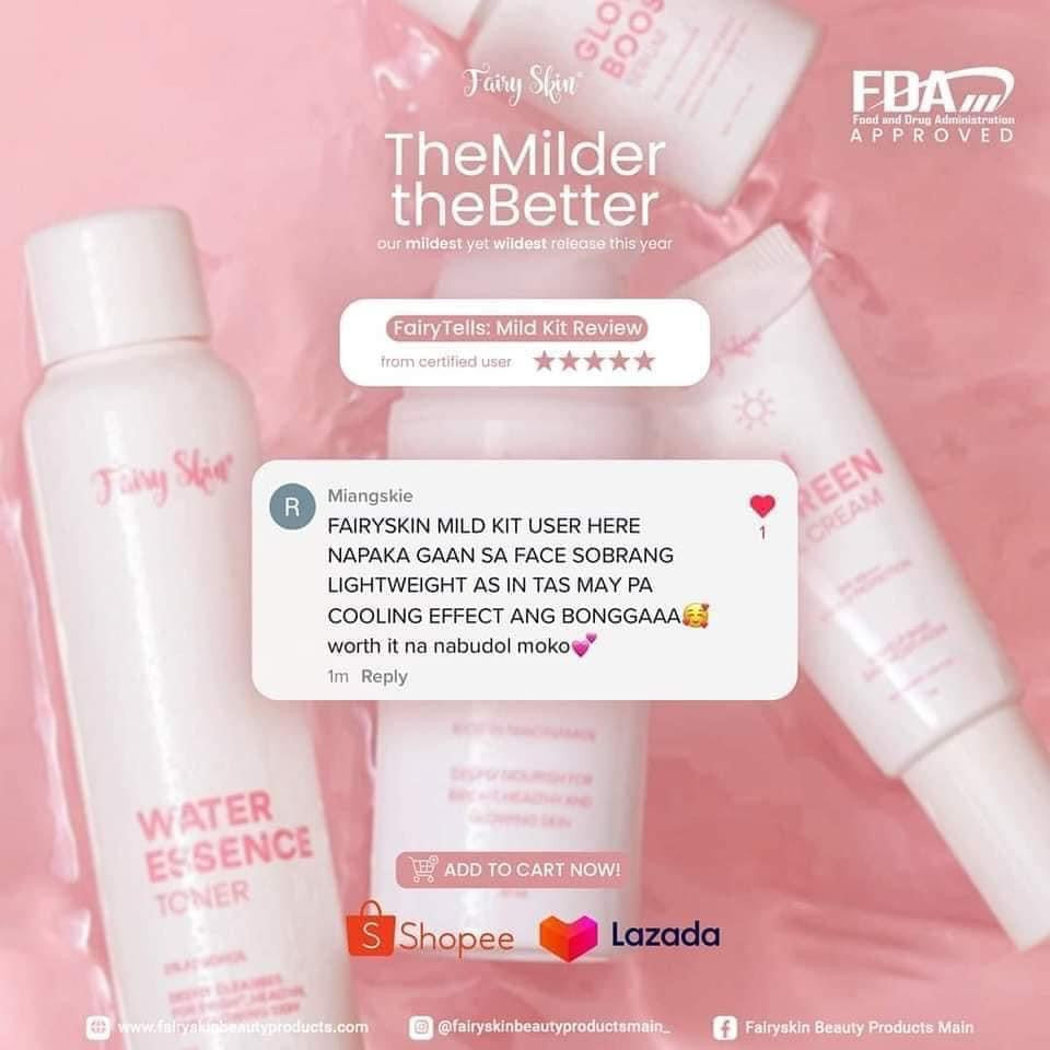 Fairy Skin Mild Facial Kit (New & Improved) - La Belleza AU Skin & Wellness