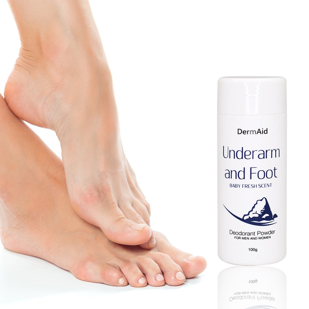 Dermaid Underarm and Foot Powder 100g - La Belleza AU Skin & Wellness