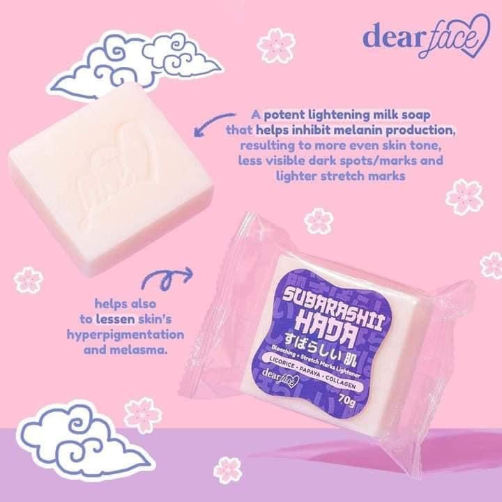 Dear Face Subarashii Hada 70g - La Belleza AU Skin & Wellness