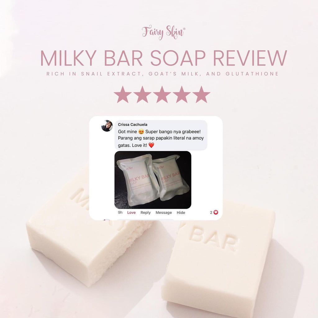 Fairy Skin Milky Bar Soap - La Belleza AU Skin & Wellness