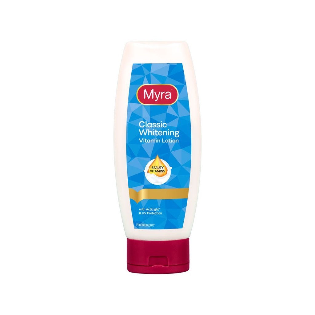 Myra Classic Whitening Vitamin Lotion 200ml - La Belleza AU Skin & Wellness