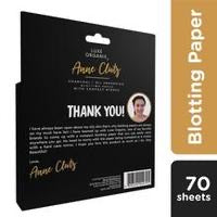 Luxe Organix x Anne Clutz Charcoal Blotting Paper with Compact Mirror 70 sheets - La Belleza AU Skin & Wellness