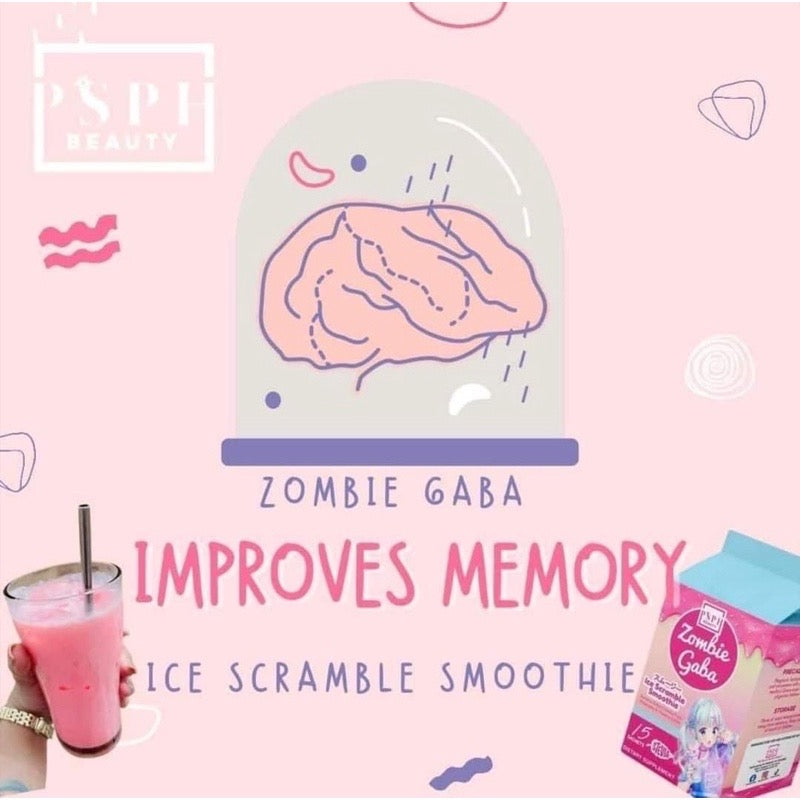 PSPH Zombie Gaba Ice Scramble Smoothie (Brain & Memory Food Supplement) 15s - La Belleza AU Skin & Wellness