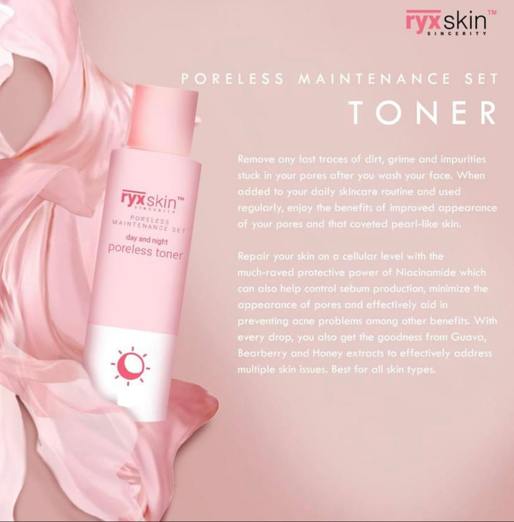 RYX Poreless Toner 120ml - La Belleza AU Skin & Wellness