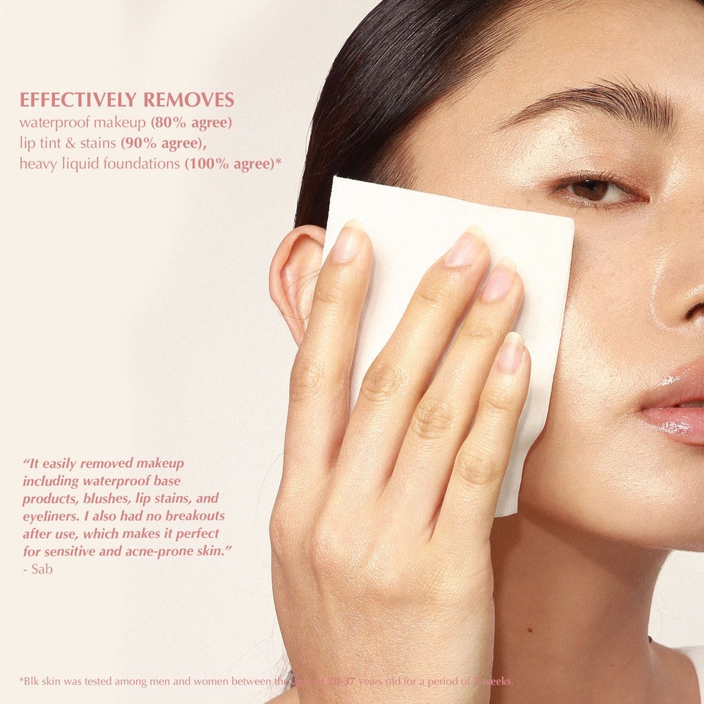 blk skin Brightening & Soothing Makeup Removing Wipes +Niacinamide - La Belleza AU Skin & Wellness